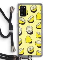 When Life Gives You Lemons...: Samsung Galaxy A41 Transparant Hoesje met koord