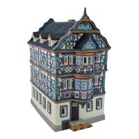 Wurm Lichthaus Killingerhaus Idstein/Taunus van porselein, veelkleurig (B/H/D) 11x17x21cm