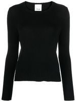Allude pull en maille fine - Noir