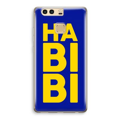 Habibi Blue: Huawei P9 Transparant Hoesje