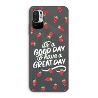 Don't forget to have a great day: Xiaomi Redmi Note 10 5G Transparant Hoesje
