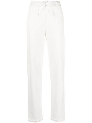 Kristensen Du Nord pantalon à taille haute nouée - Blanc