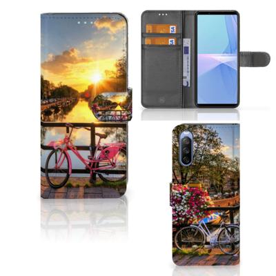 Sony Xperia 10 III | Flip Cover | Amsterdamse Grachten
