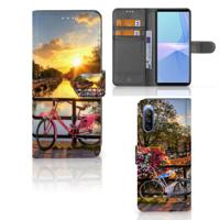 Sony Xperia 10 III | Flip Cover | Amsterdamse Grachten
