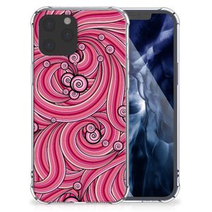 iPhone 12 Pro Max Back Cover Swirl Pink