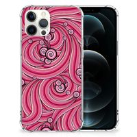 iPhone 12 Pro Max Back Cover Swirl Pink