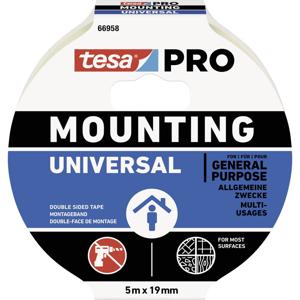 tesa Mounting PRO Universal 66958-00001-00 Montagetape Wit (l x b) 5 m x 9 mm 1 stuk(s)