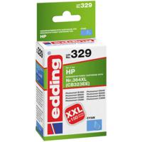 Edding Inktcartridge vervangt HP 364XL, CB323EE Compatibel Cyaan EDD-329 18-329 - thumbnail