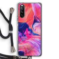 Earth And Ocean: Sony Sony Xperia 10 III Transparant Hoesje met koord