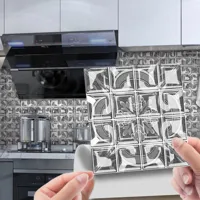 DecoMosaic 10-delige Set 3D Mozaïek Tegelstickers