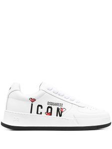 DSQUARED2 baskets Canadian - Blanc