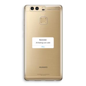 Reminder: Huawei P9 Transparant Hoesje