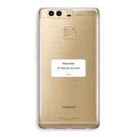 Reminder: Huawei P9 Transparant Hoesje