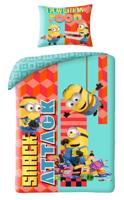 Minions Dekbedovertrek Snack Attack - 140 x 200 cm - polyester Minions Dekbedovertrek Snack Attack - 140 x 200 cm - polyester