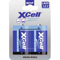 XCell LR20HP D batterij (mono) Alkaline 1.5 V 2 stuk(s)