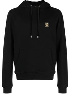 Belstaff hoodie à patch logo - Noir