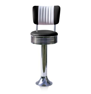 Bar stool BS-27 CB Black-Beton