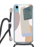 Lindo: iPhone XR Transparant Hoesje met koord