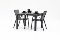 Trestino diningset gironde 100 nancy antraciet