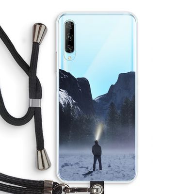Wanderlust: Huawei P Smart Pro Transparant Hoesje met koord