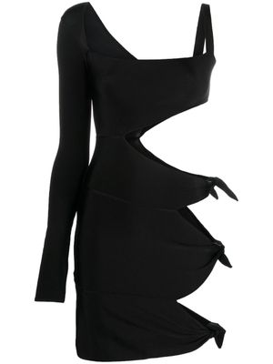 Roberto Cavalli robe à coupe courte - Noir