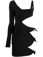 Roberto Cavalli robe à coupe courte - Noir