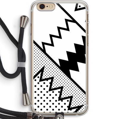 Pop Art #5: iPhone 6 PLUS / 6S PLUS Transparant Hoesje met koord