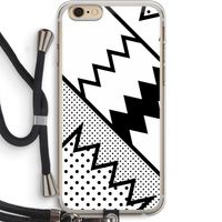 Pop Art #5: iPhone 6 PLUS / 6S PLUS Transparant Hoesje met koord