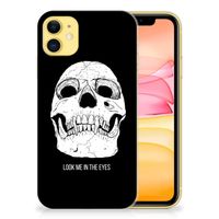 Silicone Back Case Apple iPhone 11 Skull Eyes - thumbnail