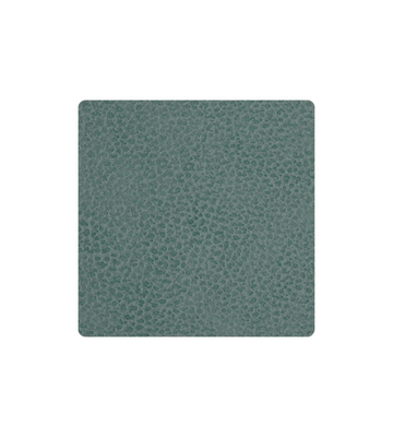 LIND DNA - Glass Mat Square - Onderzetter 10cm Hippo Pastel Green