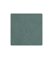 LIND DNA - Glass Mat Square - Onderzetter 10cm Hippo Pastel Green - thumbnail