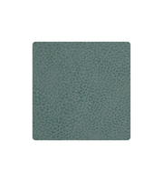 LIND DNA - Glass Mat Square - Onderzetter 10cm Hippo Pastel Green