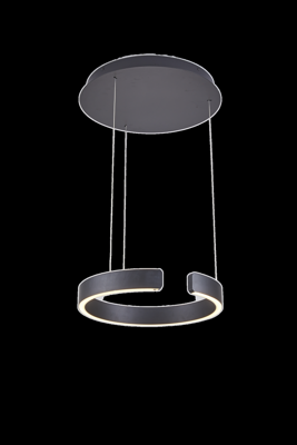 Hanglamp Verve Zwart - in 3 afmetingen