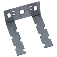 Waelbers Wandanker star 35x65x60mm, sendzimir (SV) - 100 Stuk(s) - 340034.13