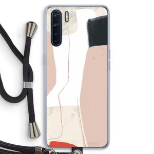 Lava: Oppo A91 Transparant Hoesje met koord