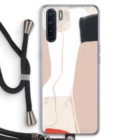 Lava: Oppo A91 Transparant Hoesje met koord