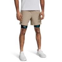 Under Armour Vanish Woven Trainingsbroekje Lichtbruin Zwart