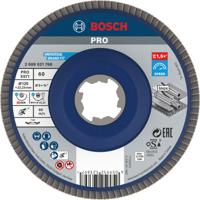 Bosch Accessoires X-LOCK Lamellenschijf schuin, kunststof Ø125mm, G 60, X571, 
Best for Metal - 2608621768