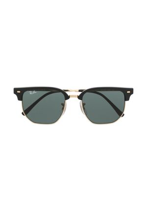 RAY-BAN JUNIOR lunettes de soleil New Clubmaster à monture carrée - Noir
