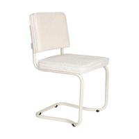 Zuiver Ridge Soft Kink eetkamerstoel Off White