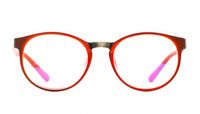 Unisex Leesbril Ofar | Sterkte: +1.00 | Kleur: Rood