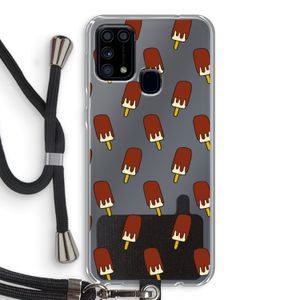 Yummy: Samsung Galaxy M31 Transparant Hoesje met koord