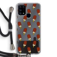 Yummy: Samsung Galaxy M31 Transparant Hoesje met koord