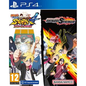 Naruto Shippuden Ultimate Ninja Storm 4 + Shinobi Striker - PS4