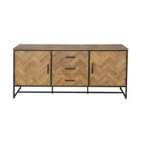 Livingfurn - Dressoir Accent 180cm - Teakhout