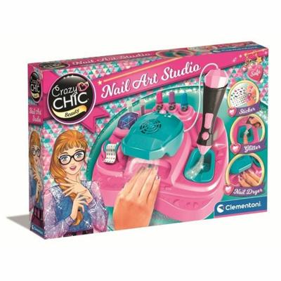 Educatief Spel Clementoni Nail Art Studio Multicolour (1 Onderdelen)