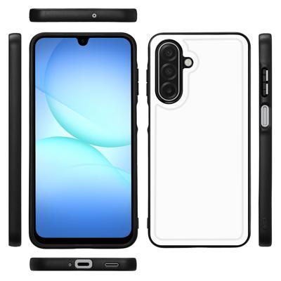 Samsung Galaxy A17 Back Cover Wit Zwart