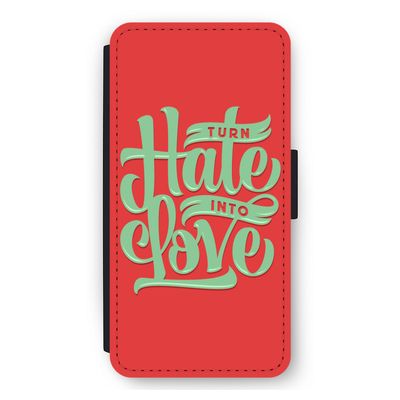 Turn hate into love: iPhone 11 Flip Hoesje