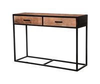 Livingfurn Sidetable Sturdy Mangohout, 120cm - thumbnail