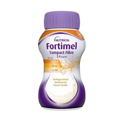 Fortimel Compact Fiber 2.4kcal Vanille 4x125ml